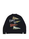 A BATHING APE® patch-detailing cardigan