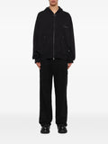 Wooyoungmi Scenery forest-print zip-up hoodie